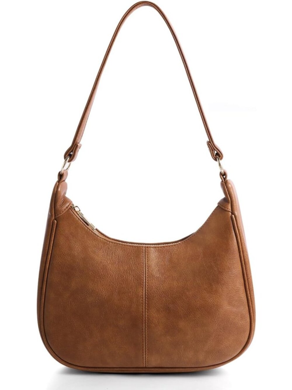 Stylish Hobo Bags for Women | Zippered Shoulder Bag with Back Pocket Purses